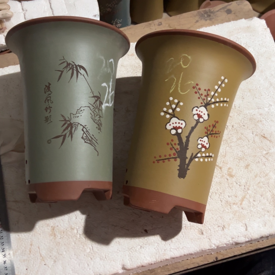 宜兴川阁紫砂花盆