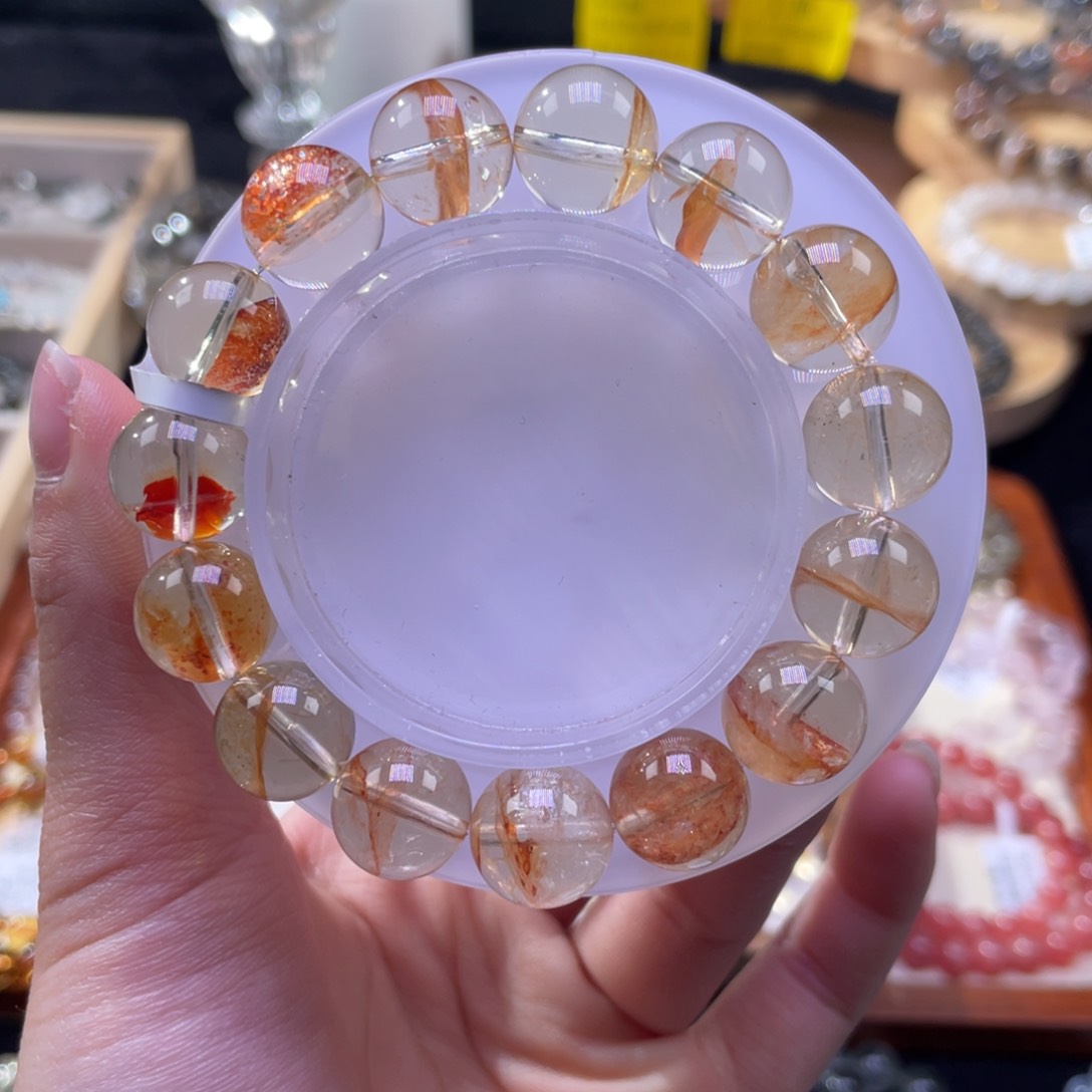 水晶手链未镶嵌13mm    38