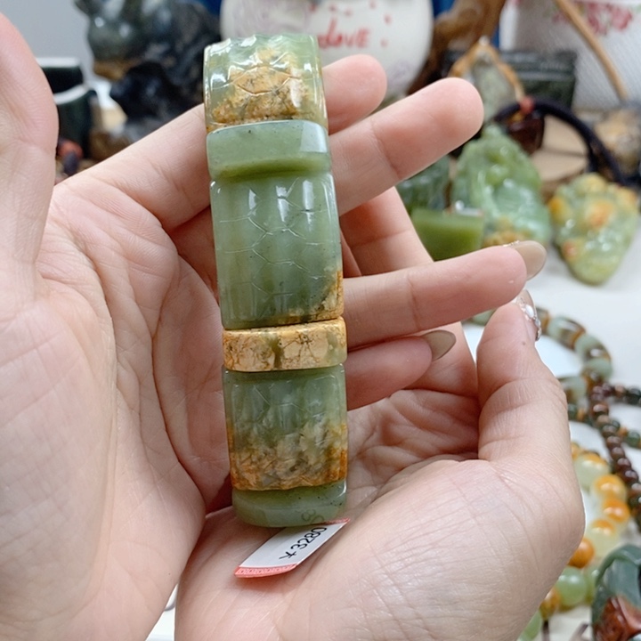 手链未镶嵌和田玉老**叔