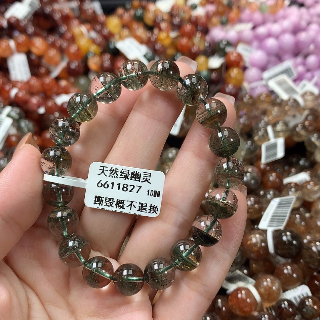 水晶手链未镶嵌，