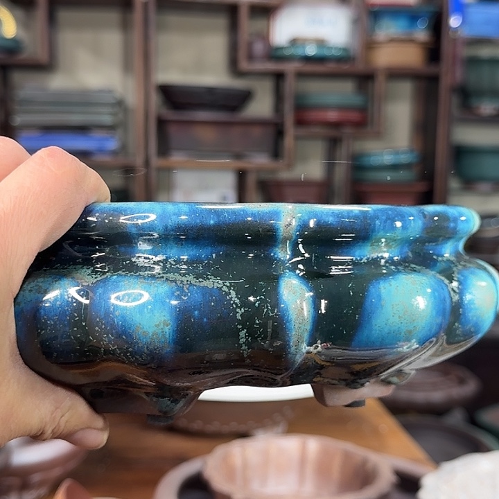 顽***-花盆紫砂加奎紫砂花盆