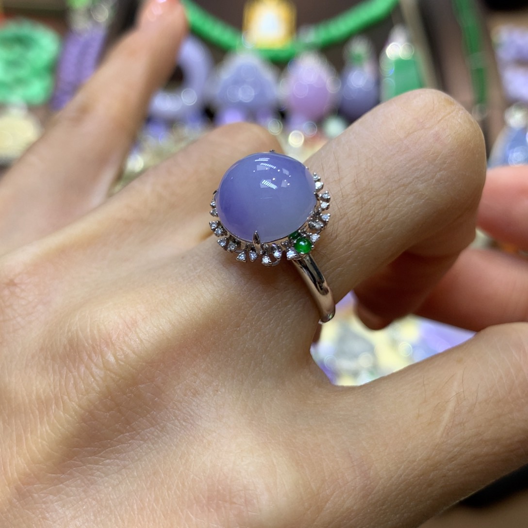 【闪购商品】翡翠18K金镶嵌颈饰翡翠