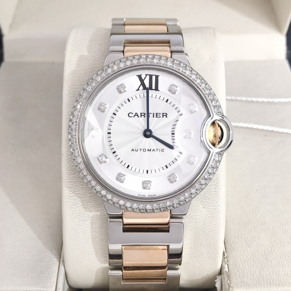 卡地亚/自动机械/95新/表径36.5/S258241205002/250208DY0026