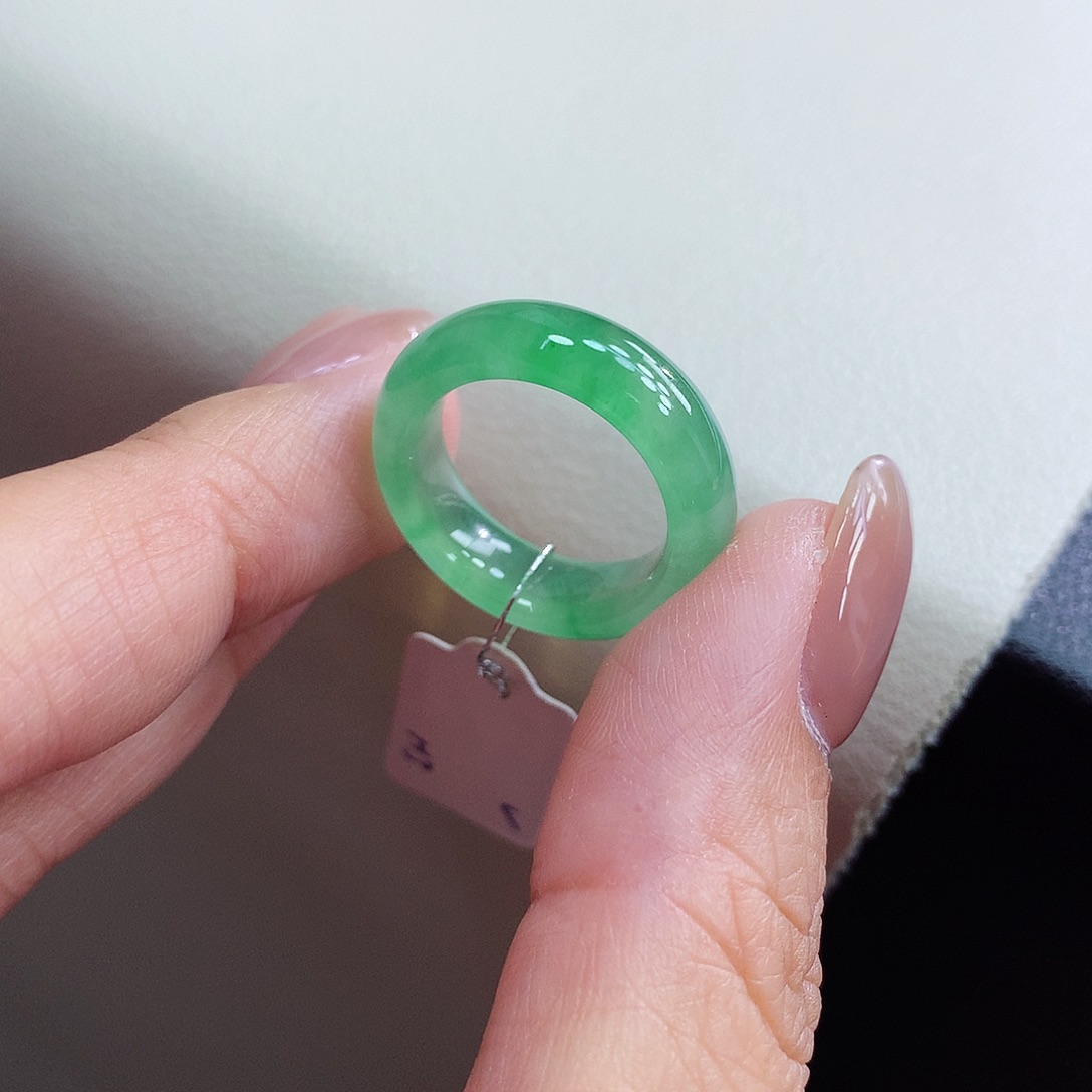 未镶嵌戒指翡翠11号