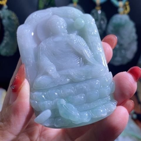 【闪购商品】颈饰未镶嵌翡翠大日