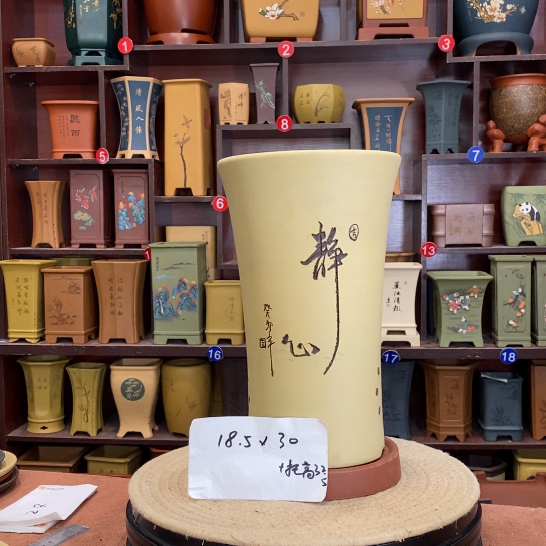 紫砂花盆紫砂花盆