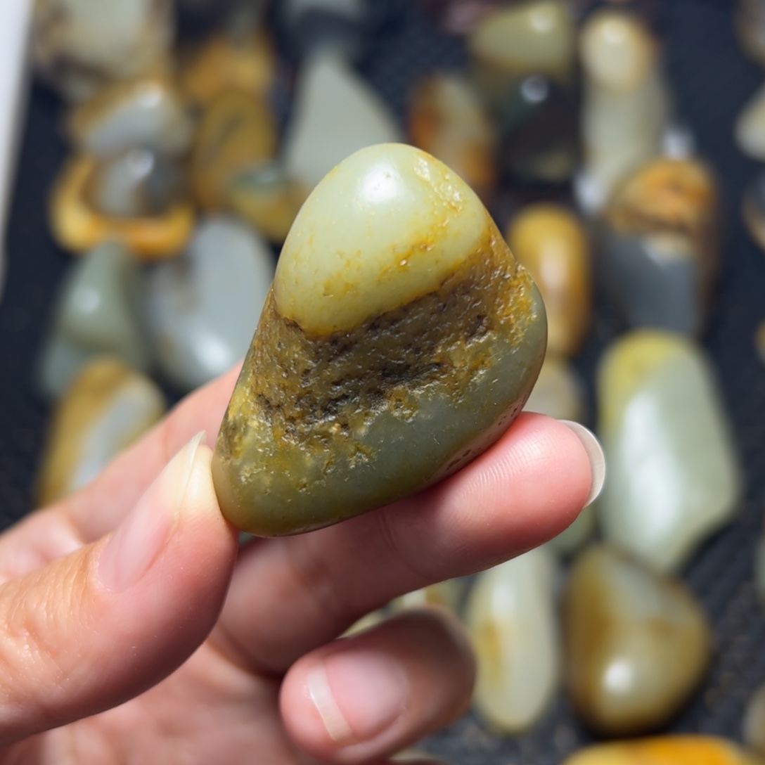 和田玉未镶嵌把件14