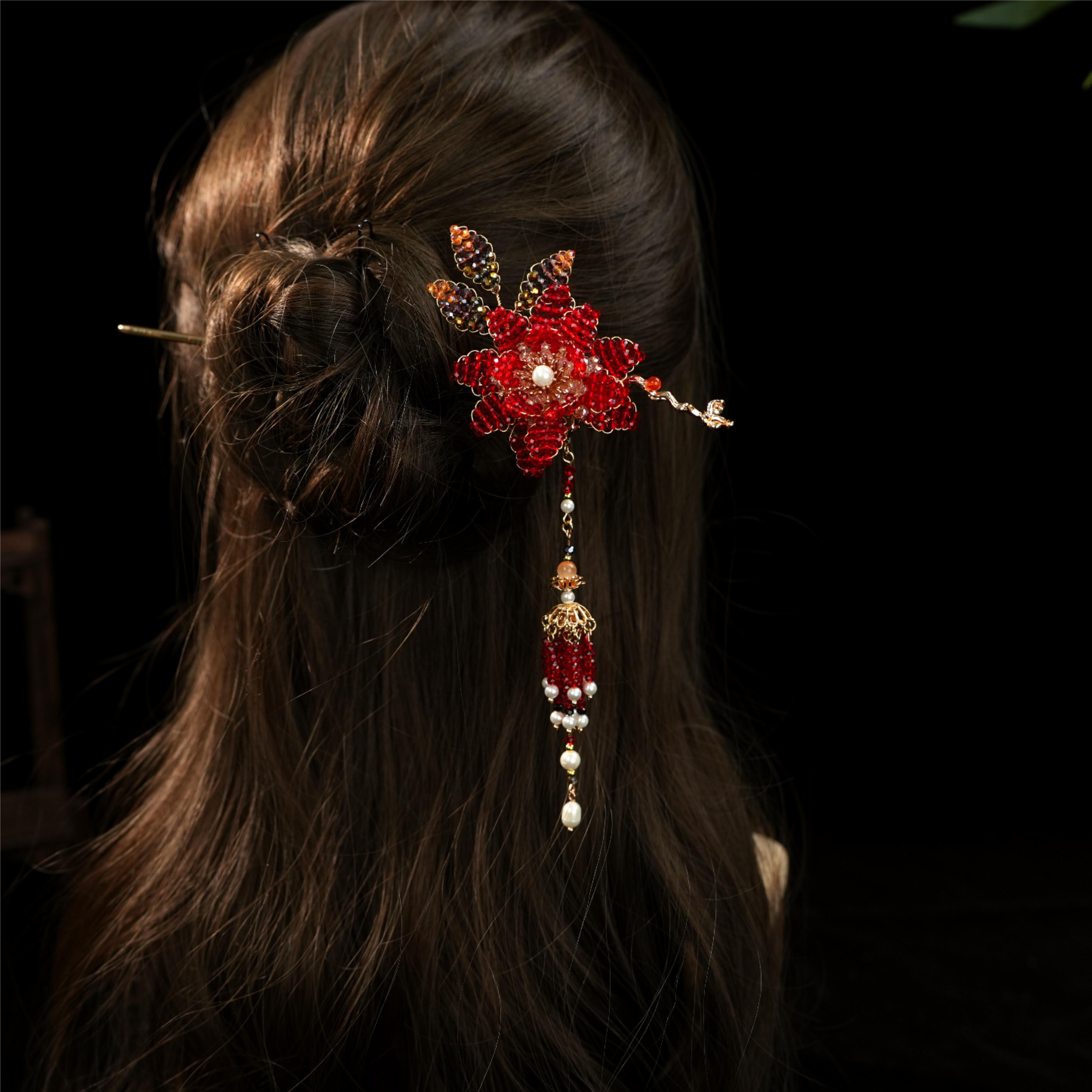 古悦倾城【知音发簪】古风汉服发饰