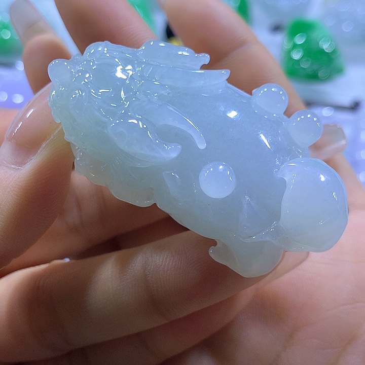 翡翠未镶嵌颈饰天然翡翠A货吊坠