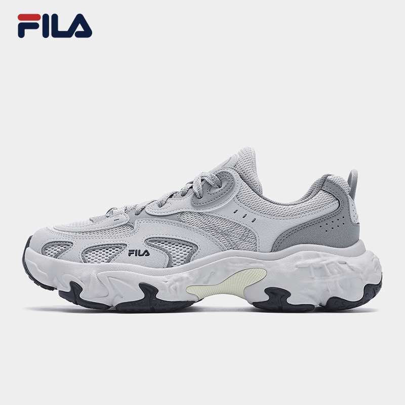 FILA 斐乐男鞋老爹鞋飓风鞋2025秋季新款休闲鞋运动鞋黑色鞋子