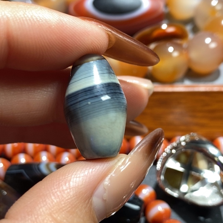 玛瑙/玉髓未镶嵌颈饰