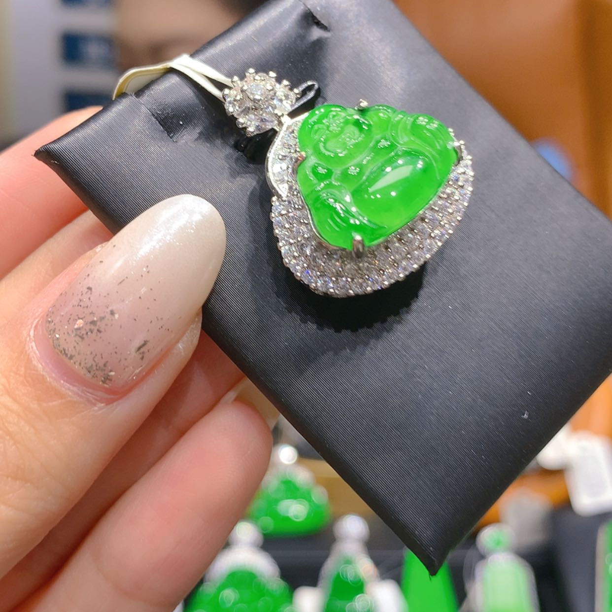 【闪购商品】颈饰未镶嵌翡翠1柒姐