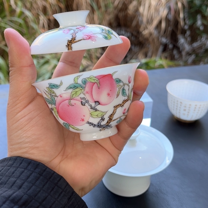 杯三*景德镇瓷器艺术品