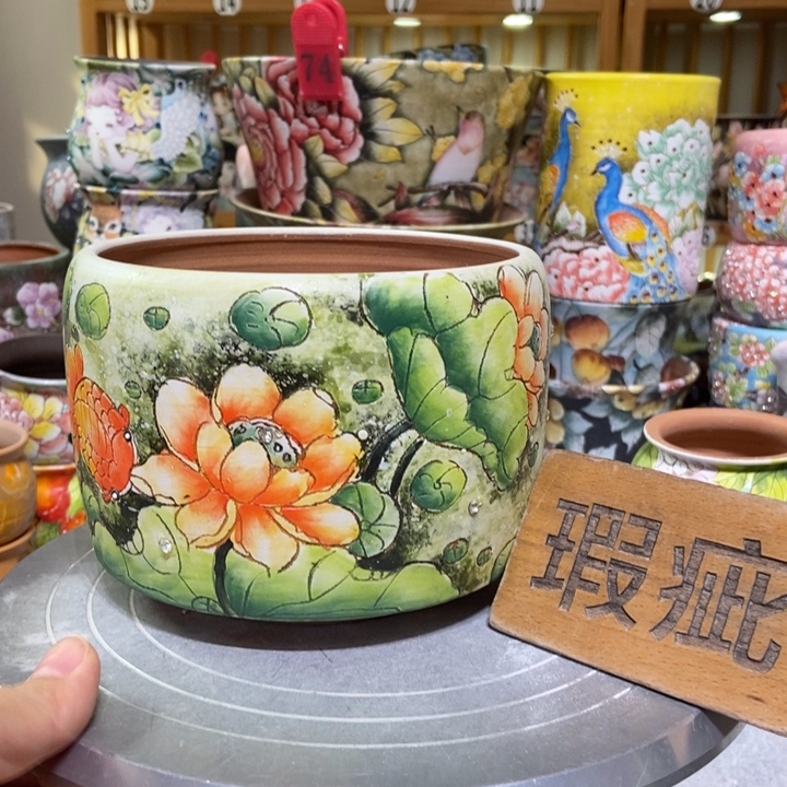 景德镇艺术手绘作品