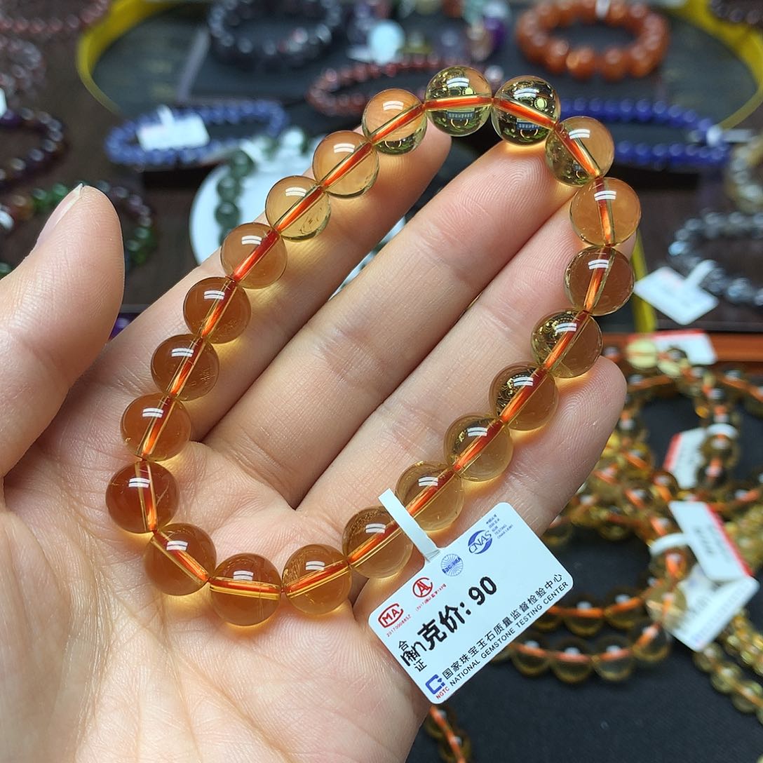 水晶手链未镶嵌手链