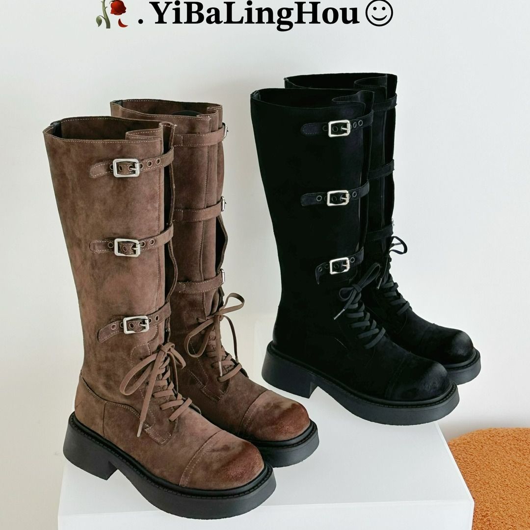 YBLH | 25秋冬·中古废土·骑士靴HWX5158