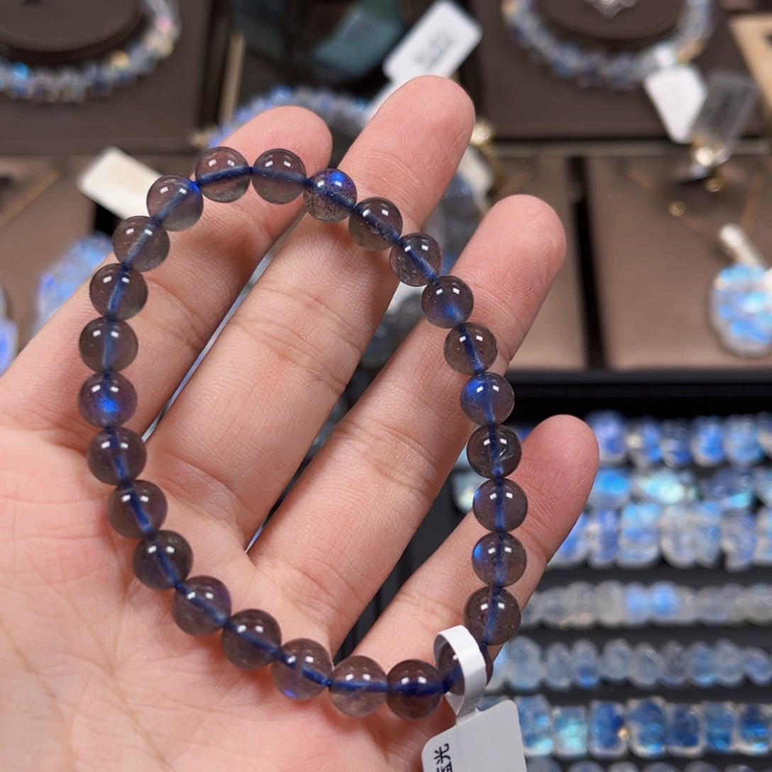 长石手串未镶嵌7左右