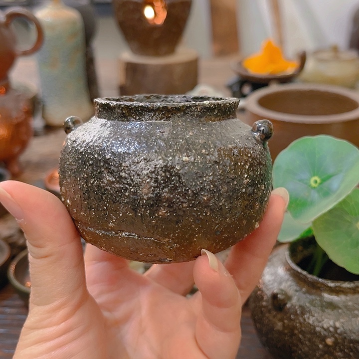 泠***爔小福泥陶艺茶几风