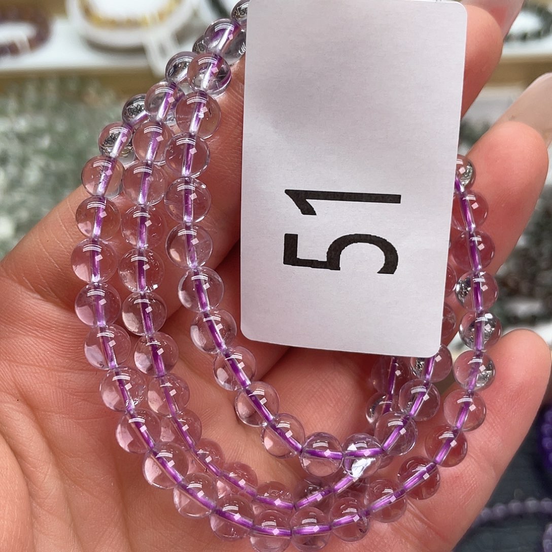 水晶天然手链未镶嵌