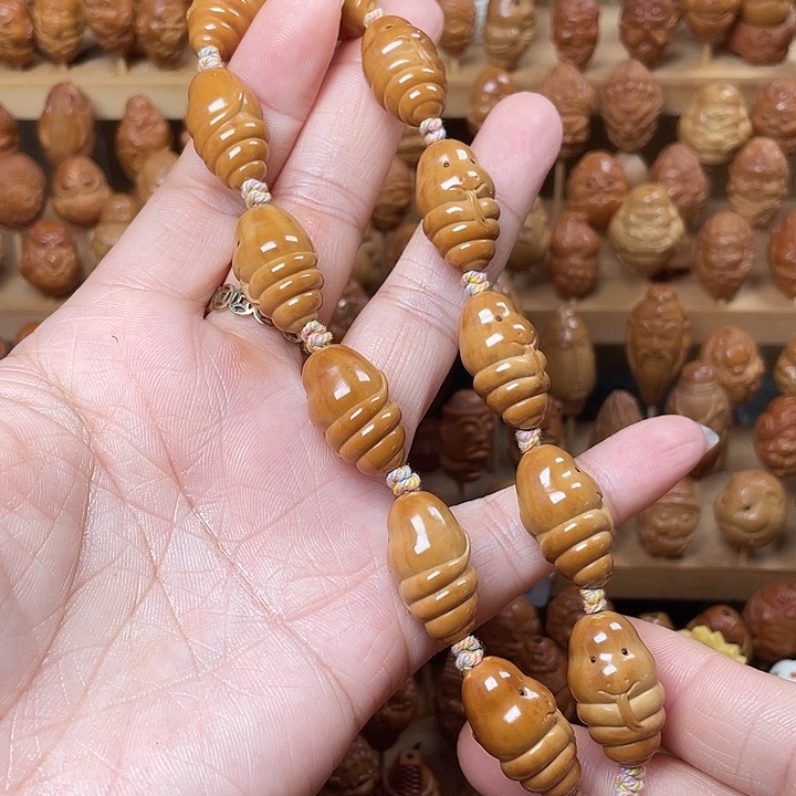 橄榄核手串/手链蛇花皮不退不换