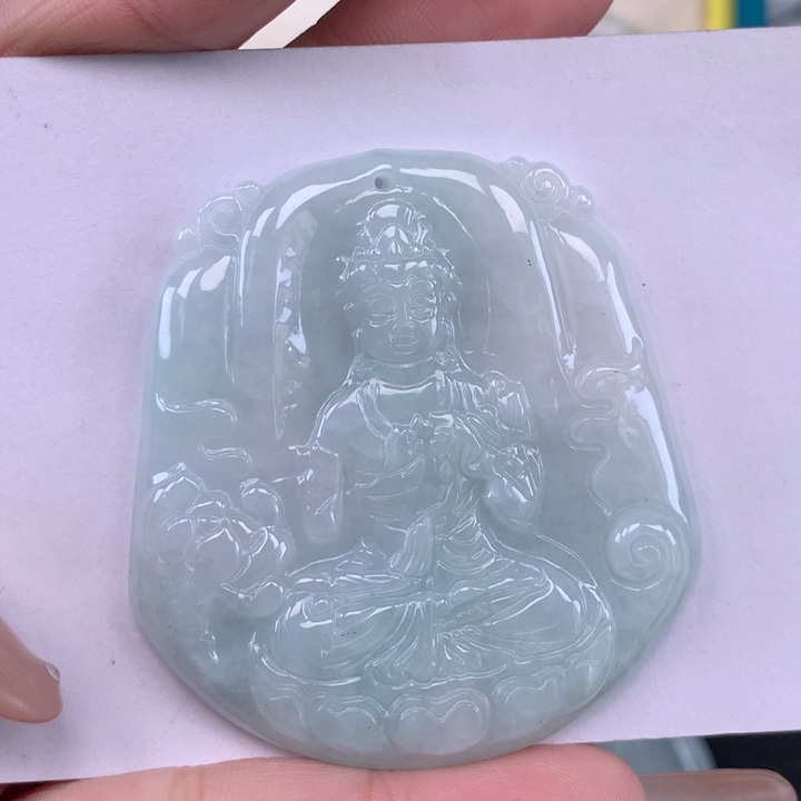 颈饰未镶嵌翡翠大势至