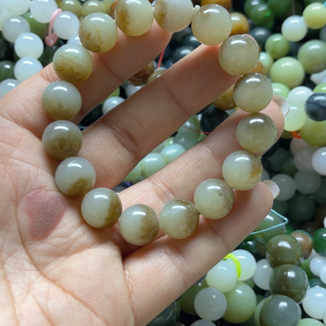 和田玉手链未镶嵌