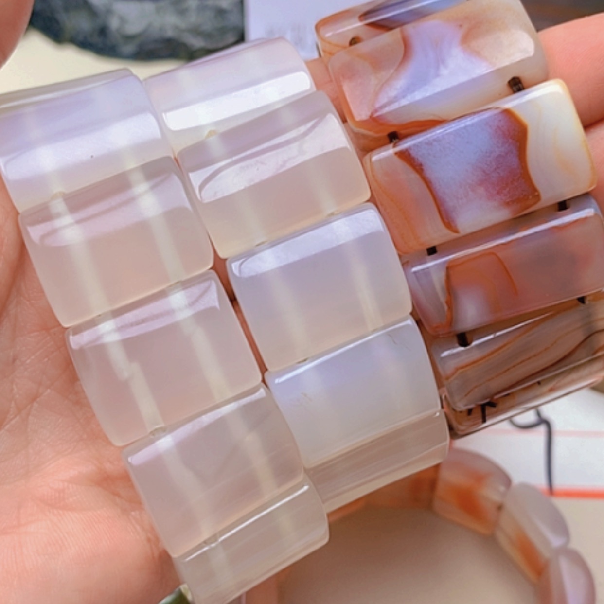 【闪购商品】玛瑙/玉髓珠宝奇石未镶嵌北**拥