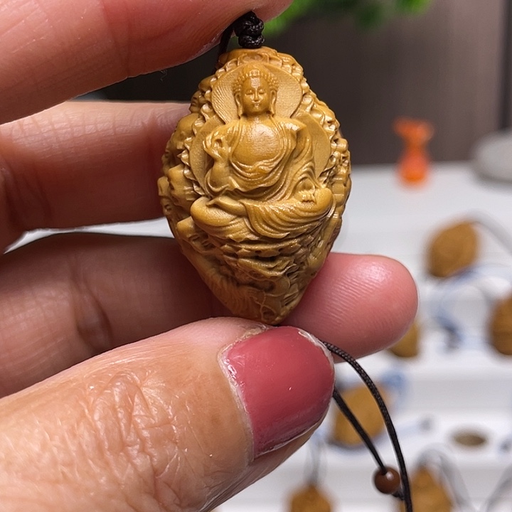 橄榄核吊坠橄榄核