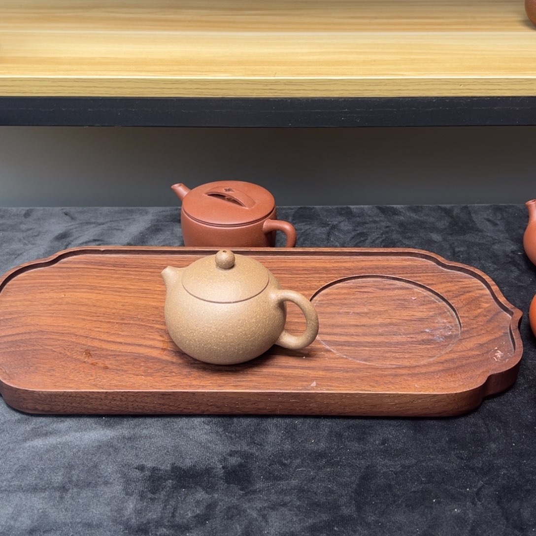 紫砂茶壶120青降坡西施