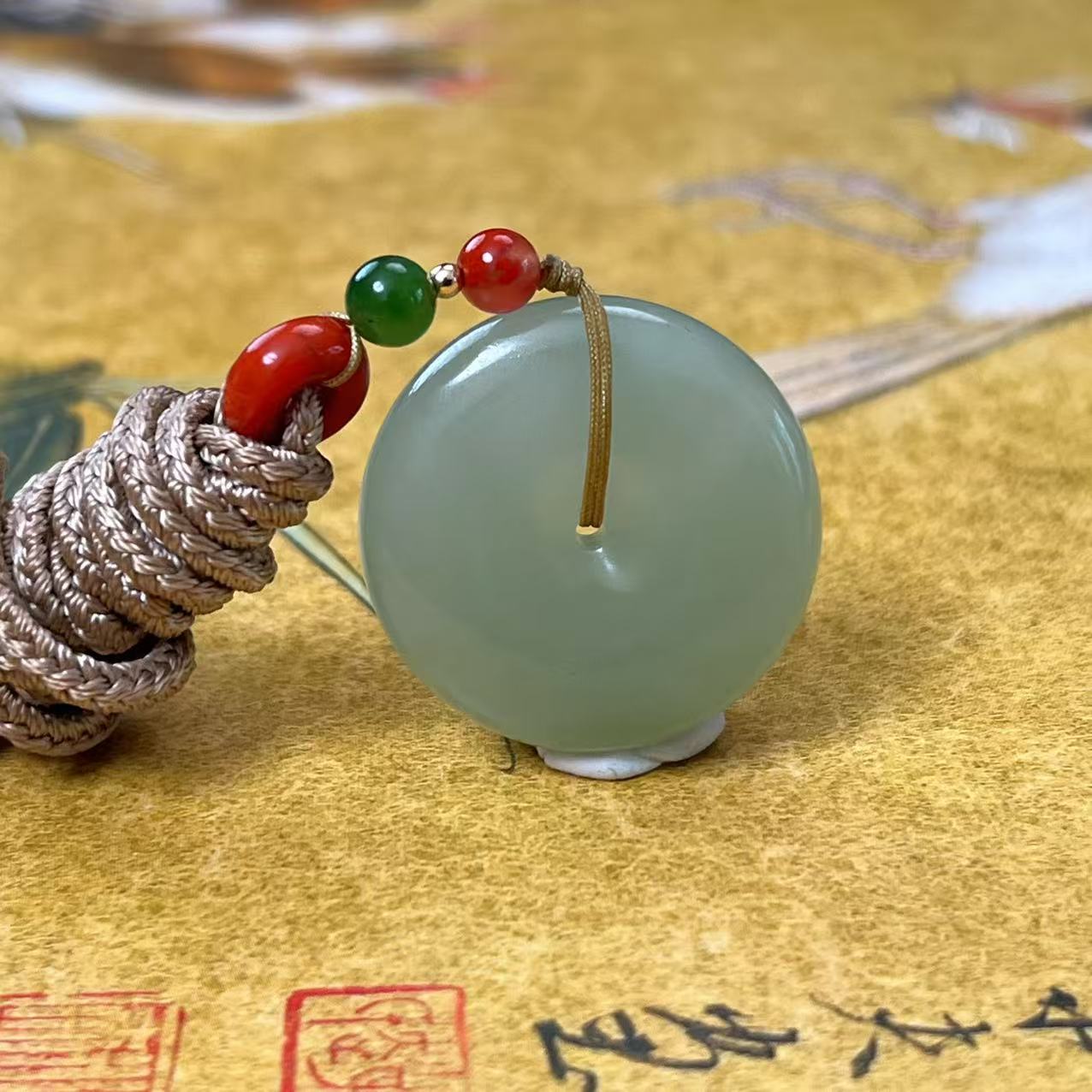 z006638和田玉平安扣