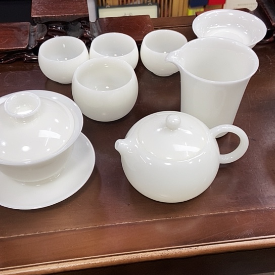 茶壶盖碗主人杯三客杯