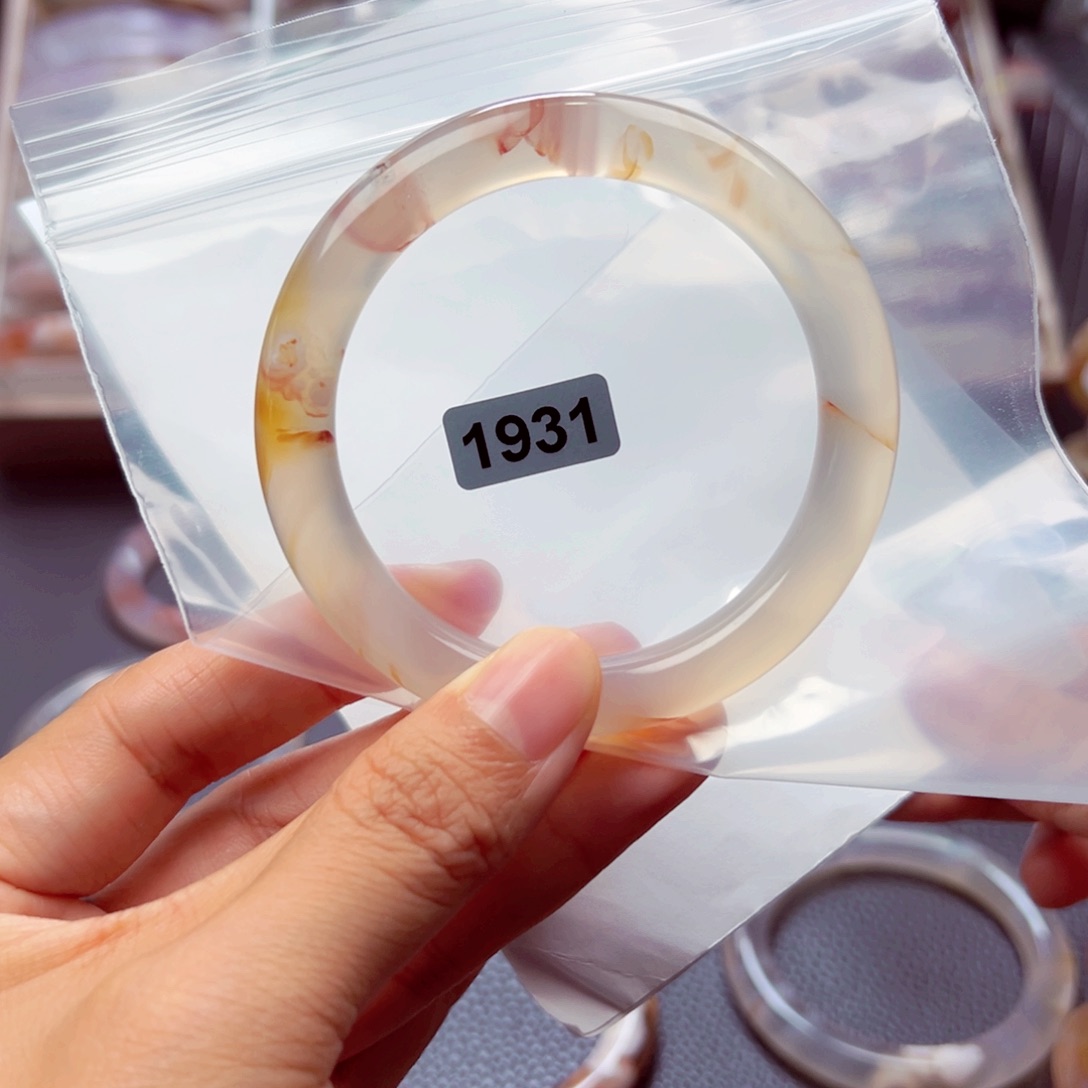 手镯玛瑙/玉髓未镶嵌胖***/