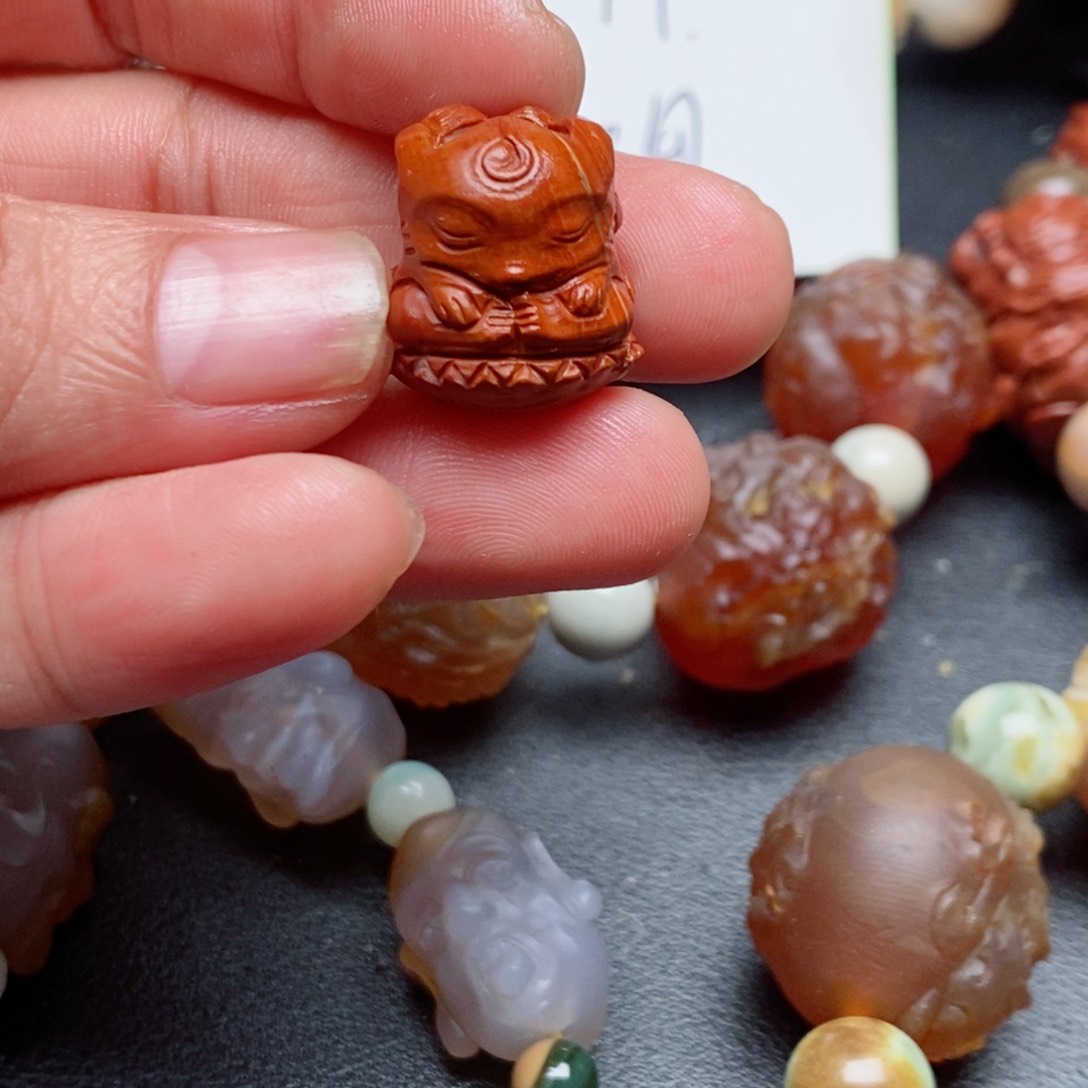 未镶嵌手串玛瑙/玉髓