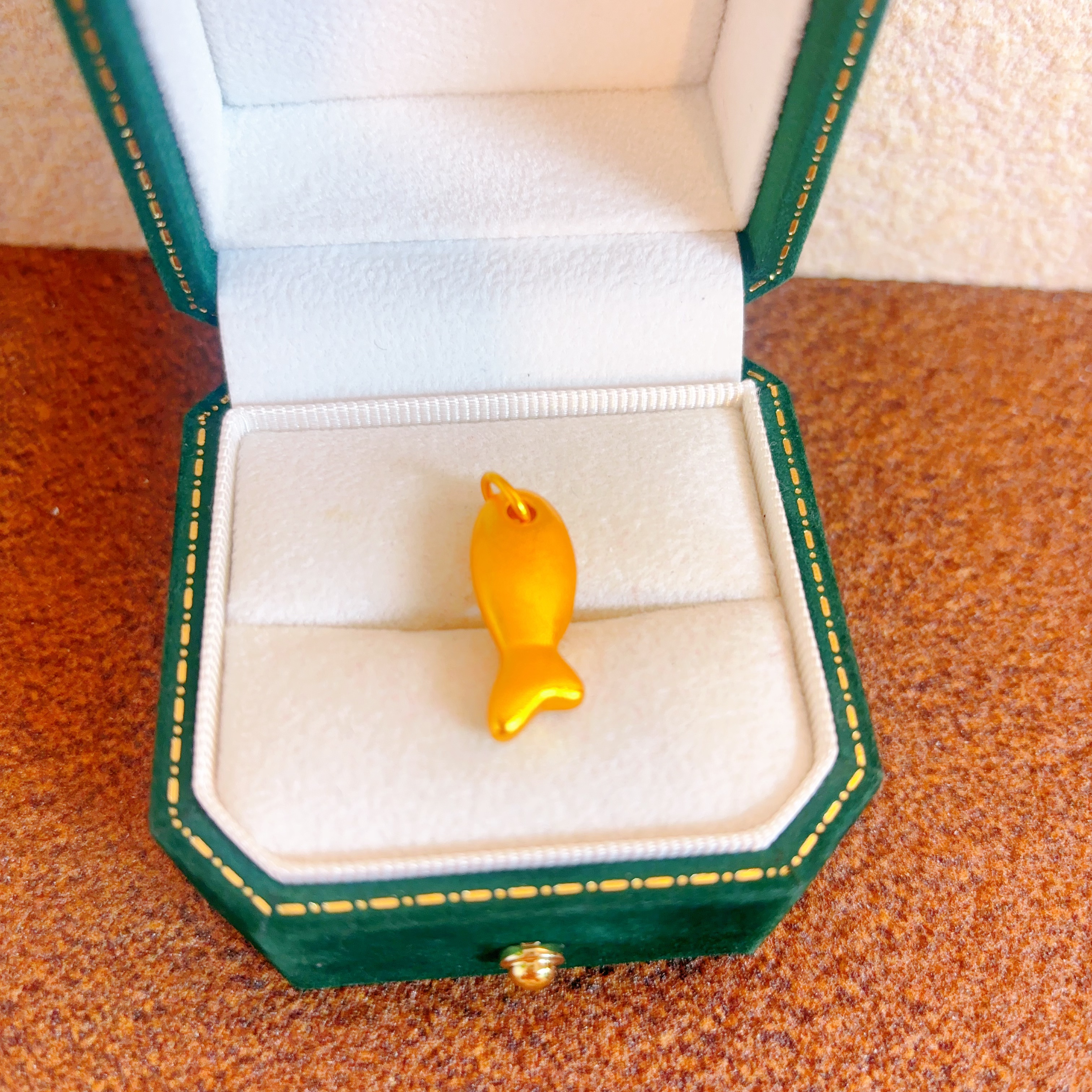  60334古法小鱼时尚吊坠