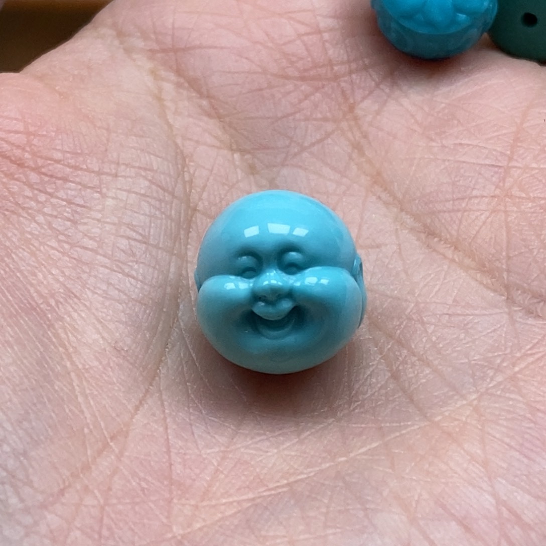 绿松石颈饰未镶嵌沈****家