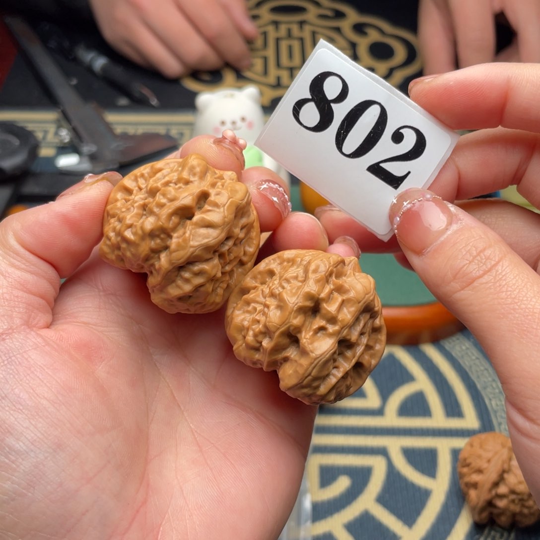 桃核把件39蛤蟆头802号……