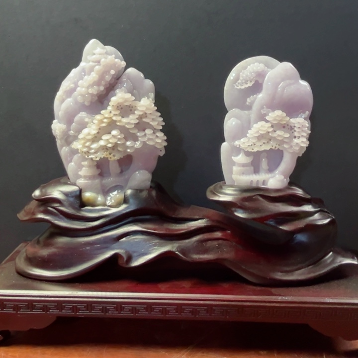 翡翠摆件未镶嵌翡翠