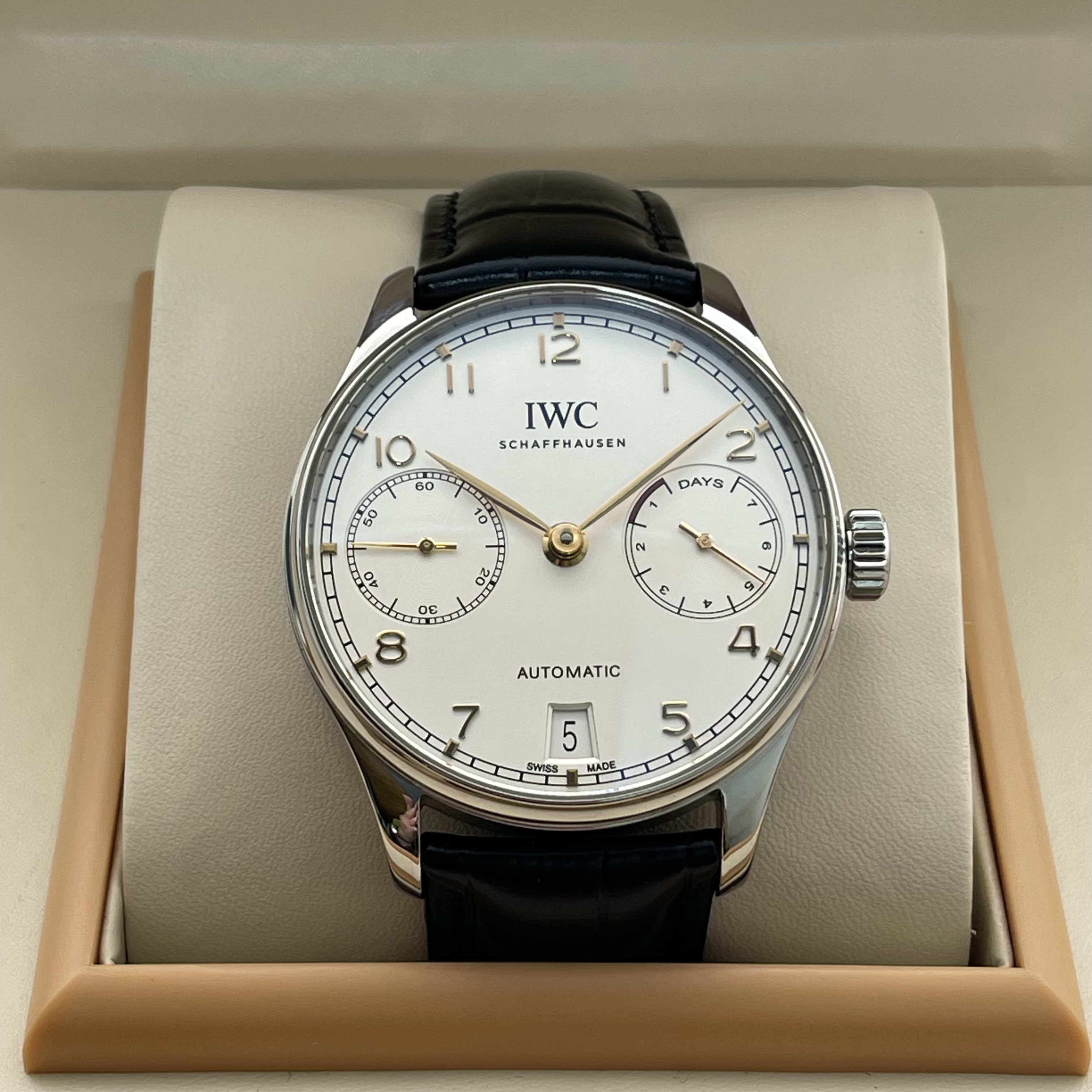 95新 IWC/万国 葡萄牙/A83486/自动机械/42.5mm/工价98100