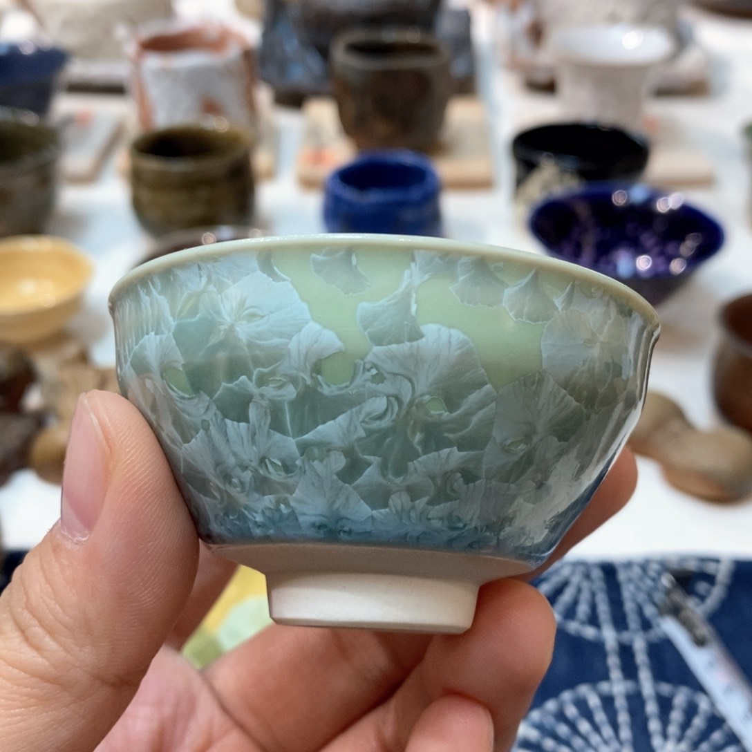 柴烧侘寂粗陶茶具 