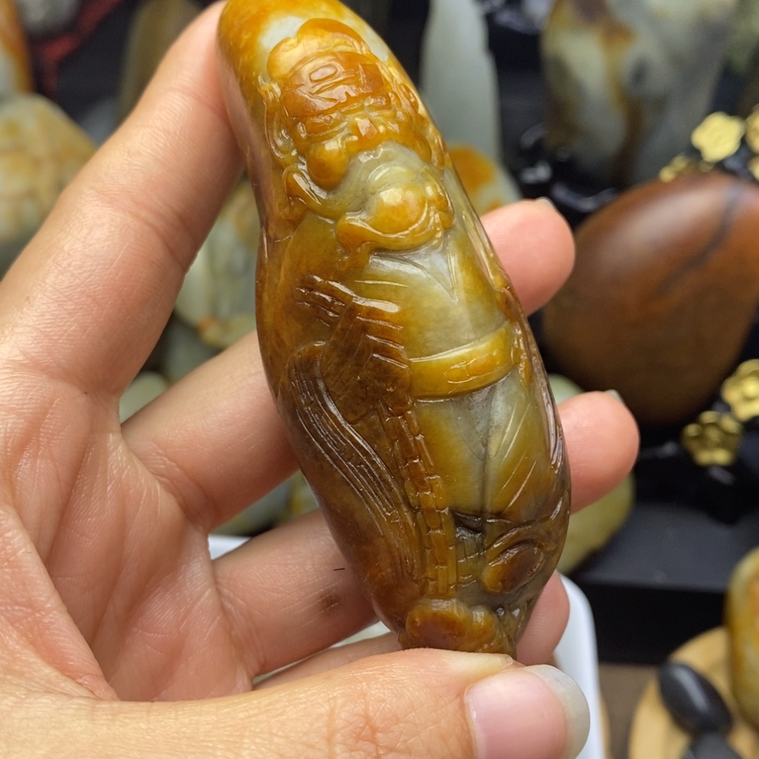 汉***滨和田玉（子料）未镶嵌颈饰