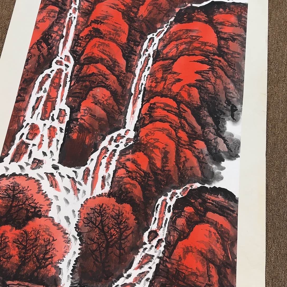 国画可口可乐的联系是不是真的不适合