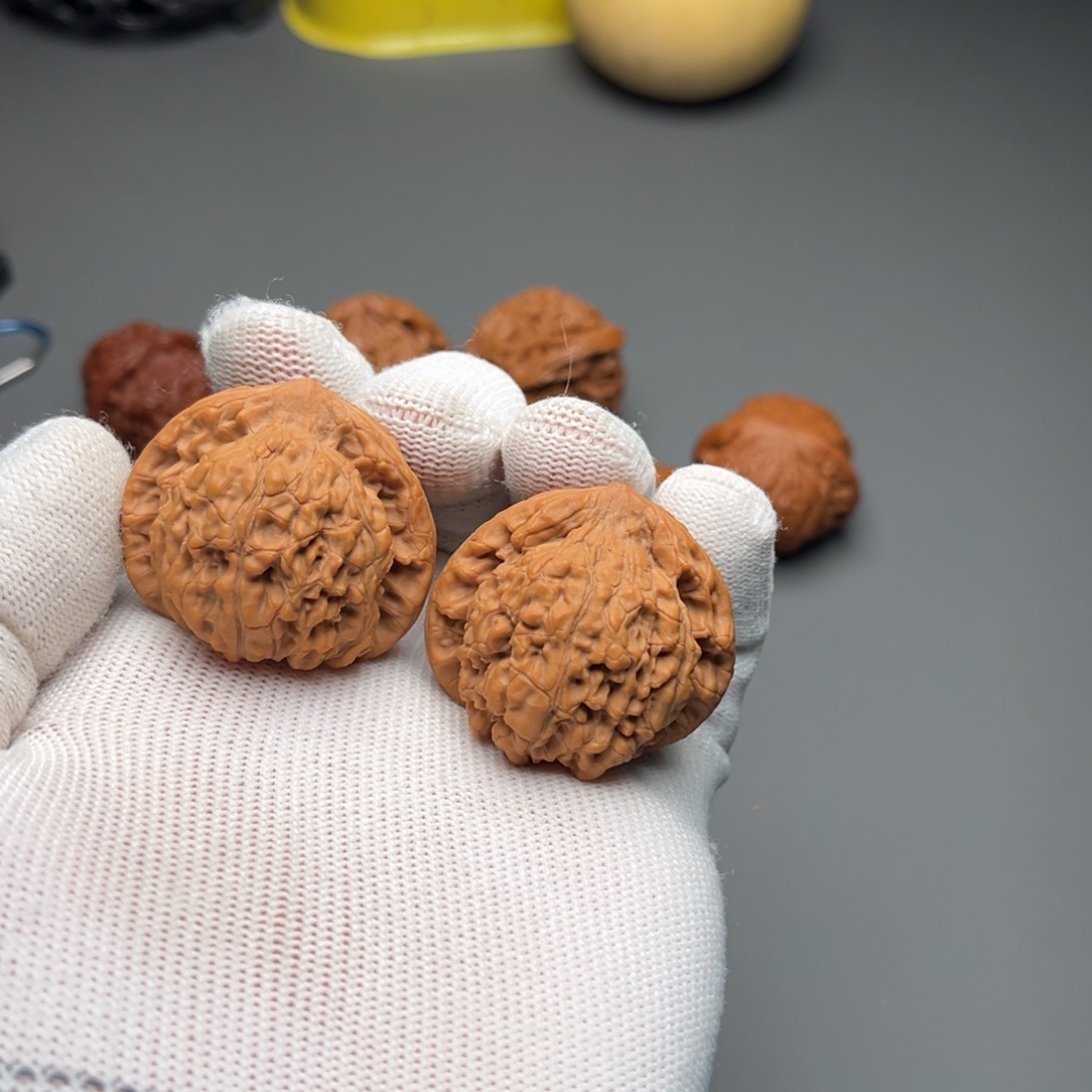 霹***侠文玩核桃吊坠39尺全品小官帽