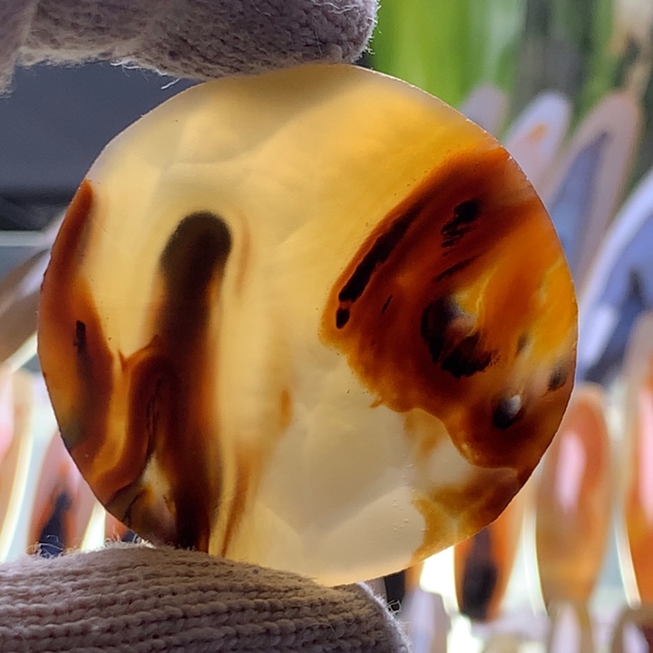 未镶嵌玛瑙/玉髓珠宝半成品201