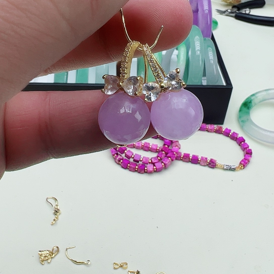 翡翠吊坠(赠链)银S925镶嵌