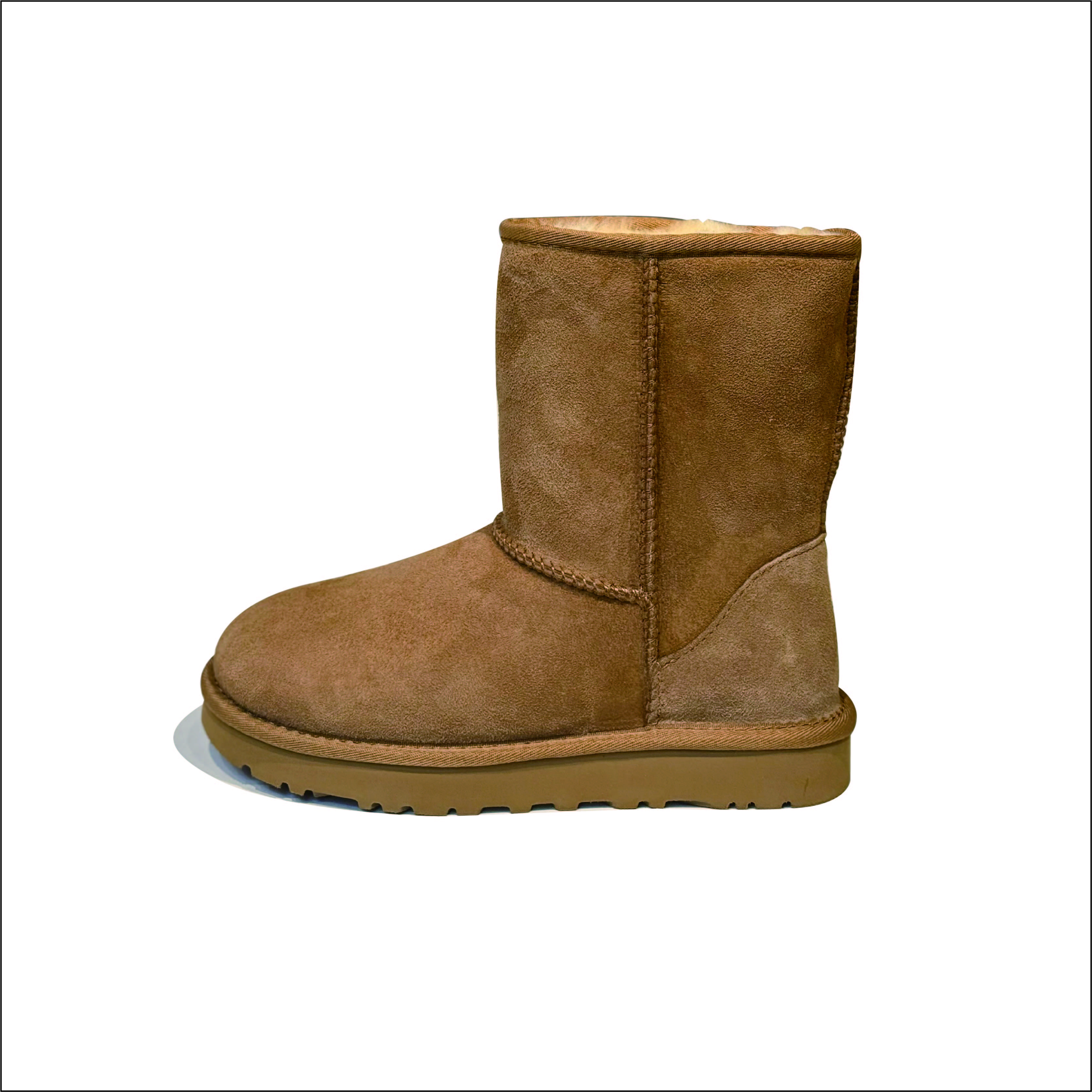 【5825薄底】桑坡羊皮毛一体经典款高筒百搭加厚保暖雪地靴