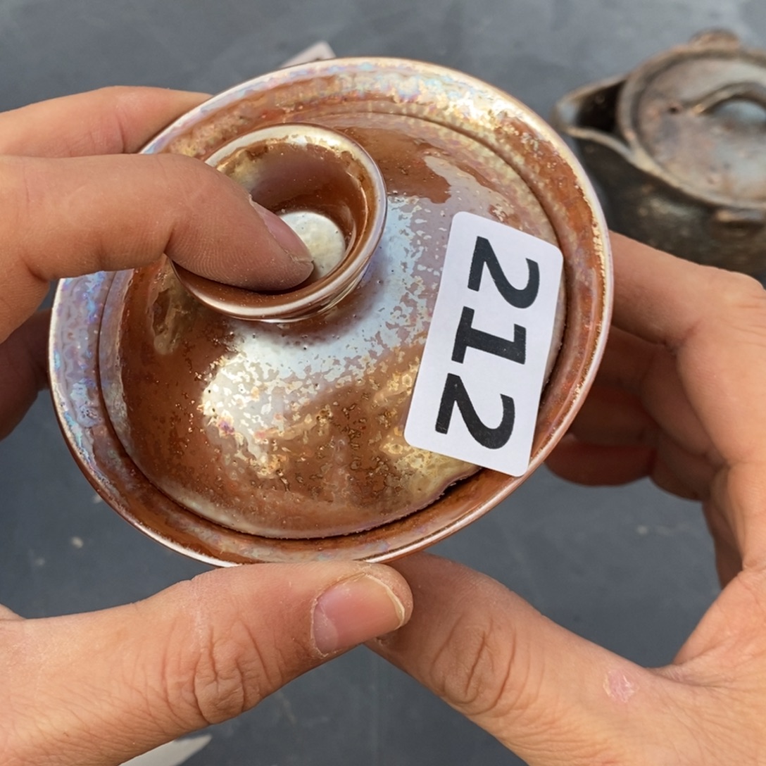 柴烧茶具陶瓷杯子