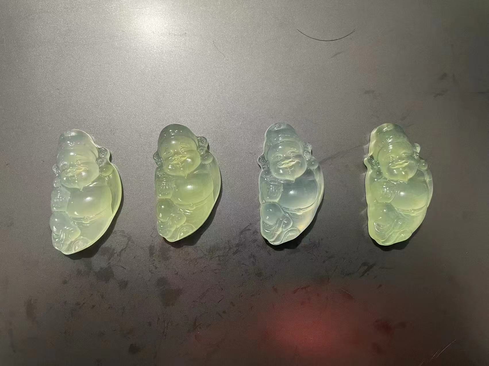【许总宠粉】蛇纹石玉未镶嵌多样性发其一小财神 6