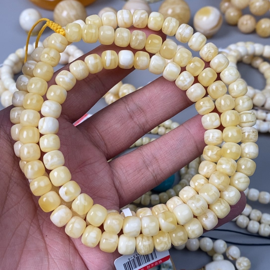 琥珀珠宝奇石未镶嵌 8.5mm