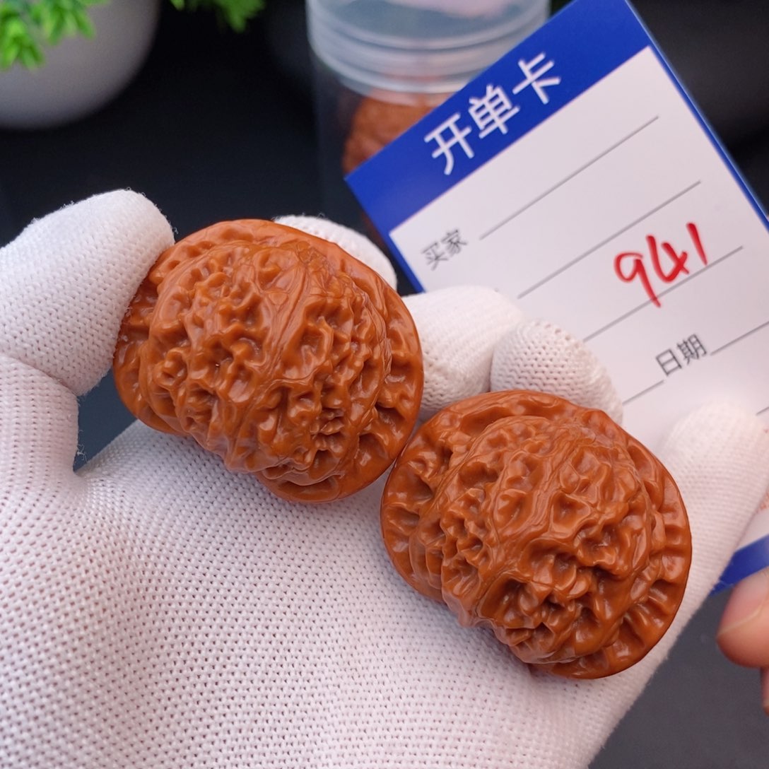 文玩核桃把件41宫灯941