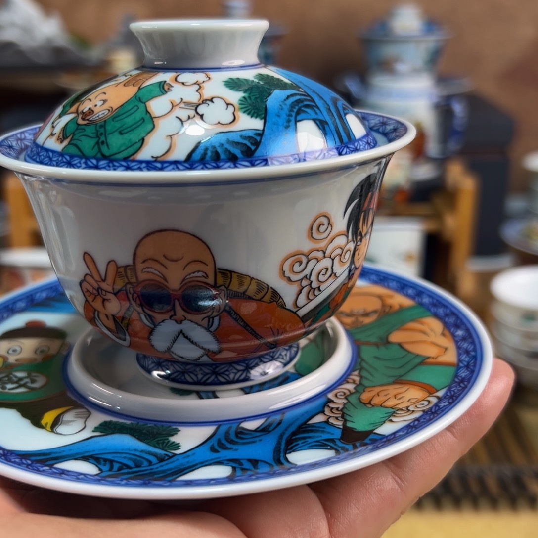 山***-景德镇手工手绘陶瓷
